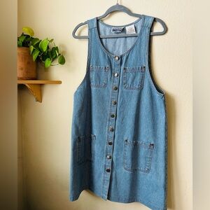 Vintage Denim Mini Dress